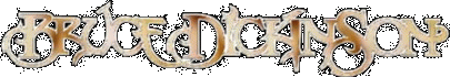 logo Bruce Dickinson